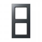 JUNG A сreation Антрацит матовый Рамка 2-я (AC582BFANM)