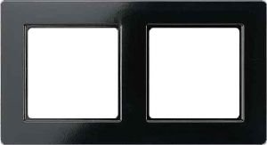 JUNG А сreation Черный Рамка 2-я (AC582SW) JUNG А сreation Черный Рамка 2-я (AC582SW)
