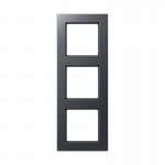 JUNG A сreation Антрацит матовый Рамка 3-я (AC583BFANM)