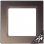 JUNG A creation Стекло Мокка Рамка 3-я (AC583GLMO)