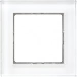 JUNG А сreation Стекло Белое Рамка 3-я (AC583GLWW)