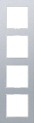 JUNG А сreation Алюминий Рамка 4-я (AC584AL) JUNG А сreation Алюминий Рамка 4-я (AC584AL)