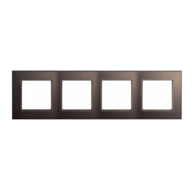 JUNG A сreation Мокка Рамка 4-я (AC584MO) JUNG A сreation Мокка Рамка 4-я (AC584MO)