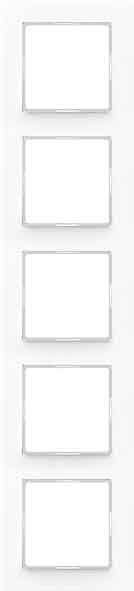 JUNG А сreation Белый Рамка 5-я (AC585WW) JUNG А сreation Белый Рамка 5-я (AC585WW)