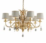 Подвесной светильник Masiero ACANTIA 8 Oro Lucido CR