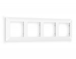 Рамка ALFA Line (Белый матовый) 4-ая AF110124 Ambrella Volt
