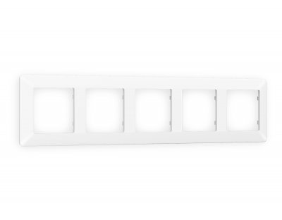 Рамка ALFA Line (Белый матовый) 5-ая AF110125 Ambrella Volt Рамка ALFA Line (Белый матовый) 5-ая AF110125 Ambrella Volt