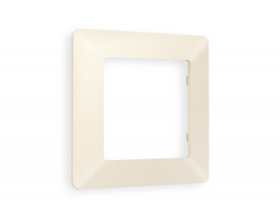 Рамка ALFA Line (Бежевый матовый) 1-ая AF110331 Ambrella Volt