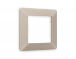 Рамка ALFA Line (Серо-бежевый матовый) 1-ая AF110361 Ambrella Volt