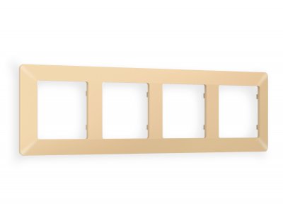 Рамка ALFA Line (Шампань) 4-ая AF110604 Ambrella Volt Рамка ALFA Line (Шампань) 4-ая AF110604 Ambrella Volt