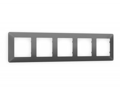 Рамка ALFA Line (Антрацит серый) 5-ая AF110655 Ambrella Volt