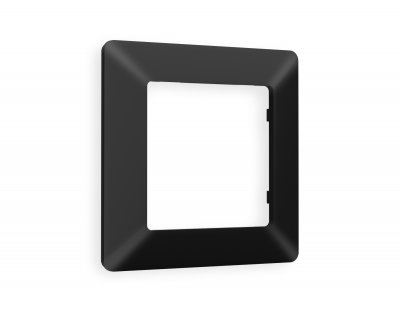 Рамка ALFA Line (Черный матовый) 1-ая AF110701 Ambrella Volt