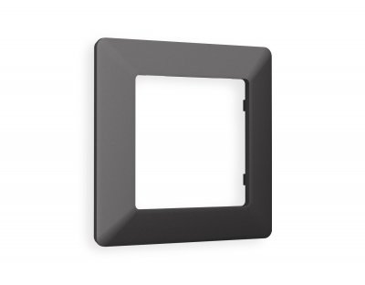 Рамка ALFA Line (Графит Мягкое касание) 1-ая AF110801 Ambrella Volt