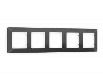 Рамка ALFA Line (Графит Мягкое касание) 5-ая AF110805 Ambrella Volt Рамка ALFA Line (Графит Мягкое касание) 5-ая AF110805 Ambrella Volt