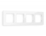 Рамка ALFA Techno (Белый глянец) 4-ая AF220104 Ambrella Volt