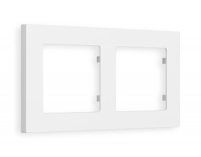Рамка ALFA Techno (Белый матовый) 2-ая AF220122 Ambrella Volt Рамка ALFA Techno (Белый матовый) 2-ая AF220122 Ambrella Volt