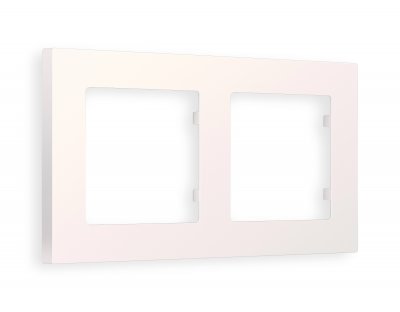 Рамка ALFA Techno (Жемчуг) 2-ая AF220202 Ambrella Volt