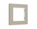 Рамка ALFA Techno (Серо-бежевый матовый) 1-ая AF220361 Ambrella Volt