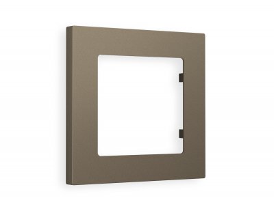 Рамка ALFA Techno (Темная бронза матовый) 1-ая AF220631 Ambrella Volt