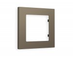 Рамка ALFA Techno (Темная бронза матовый) 1-ая AF220631 Ambrella Volt