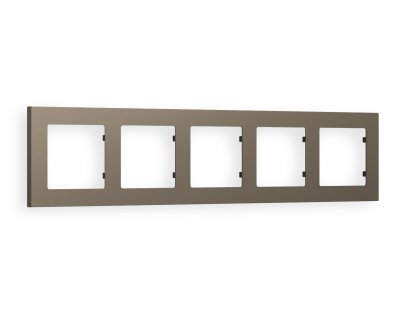 Рамка ALFA Techno (Темная бронза матовый) 5-ая AF220635 Ambrella Volt Рамка ALFA Techno (Темная бронза матовый) 5-ая AF220635 Ambrella Volt