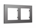 Рамка ALFA Techno (Антрацит серый) 2-ая AF220652 Ambrella Volt