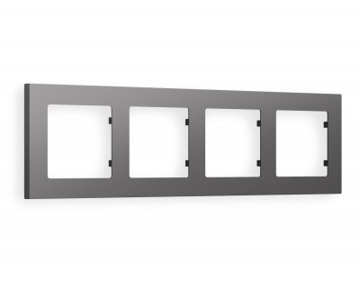 Рамка ALFA Techno (Антрацит серый) 4-ая AF220654 Ambrella Volt Рамка ALFA Techno (Антрацит серый) 4-ая AF220654 Ambrella Volt