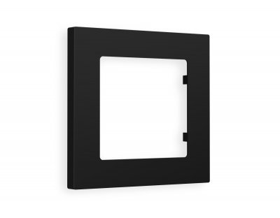 Рамка ALFA Techno (Черный матовый) 1-ая AF220701 Ambrella Volt