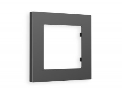 Рамка ALFA Techno (Графит Мягкое касание) 1-ая AF220801 Ambrella Volt