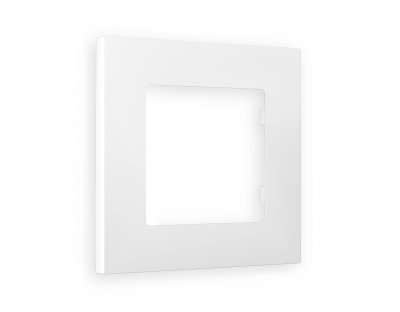 Рамка ALFA Qubi (Белый матовый) 1-ая AF250121 Ambrella Volt