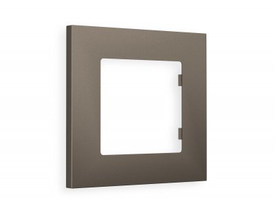 Рамка ALFA Qubi (Темная бронза матовый) 1-ая AF250631 Ambrella Volt Рамка ALFA Qubi (Темная бронза матовый) 1-ая AF250631 Ambrella Volt