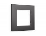Рамка ALFA Qubi (Антрацит серый) 1-ая AF250651 Ambrella Volt