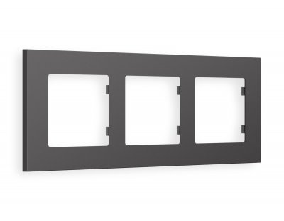 Рамка ALFA Qubi (Антрацит серый) 3-ая AF250653 Ambrella Volt Рамка ALFA Qubi (Антрацит серый) 3-ая AF250653 Ambrella Volt