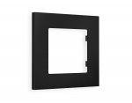Рамка ALFA Qubi (Черный матовый) 1-ая AF250701 Ambrella Volt