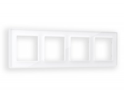 Рамка ALFA Platos (Белый Стекло органическое) 4-ая AF330104 Ambrella Volt Рамка ALFA Platos (Белый Стекло органическое) 4-ая AF330104 Ambrella Volt