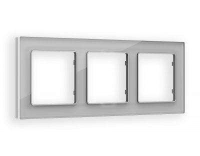 Рамка ALFA Platos (Серебро Стекло органическое) 3-ая AF330403 Ambrella Volt Рамка ALFA Platos (Серебро Стекло органическое) 3-ая AF330403 Ambrella Volt