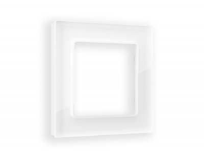 Рамка ALFA Platos (Белый Стекло закаленное натуральное) 1-ая AF380101 Ambrella Volt Рамка ALFA Platos (Белый Стекло закаленное натуральное) 1-ая AF380101 Ambrella Volt