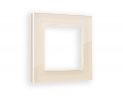 Рамка ALFA Platos (Бежевый Стекло закаленное натуральное) 1-ая AF380301 Ambrella Volt Рамка ALFA Platos (Бежевый Стекло закаленное натуральное) 1-ая AF380301 Ambrella Volt