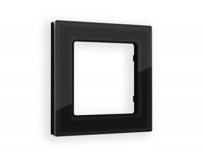 Рамка ALFA Platos (Черный Стекло закаленное натуральное) 1-ая AF380801 Ambrella Volt Рамка ALFA Platos (Черный Стекло закаленное натуральное) 1-ая AF380801 Ambrella Volt