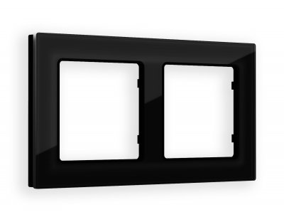 Рамка ALFA Platos (Черный Стекло закаленное натуральное) 2-ая AF380802 Ambrella Volt Рамка ALFA Platos (Черный Стекло закаленное натуральное) 2-ая AF380802 Ambrella Volt