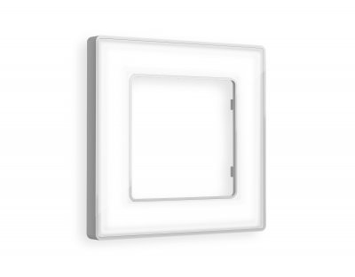 Рамка ALFA Arctic (Белый Стекло органическое/Серебро) 1-ая AF580131 Ambrella Volt Рамка ALFA Arctic (Белый Стекло органическое/Серебро) 1-ая AF580131 Ambrella Volt