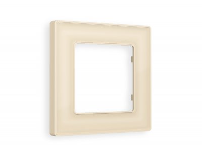 Рамка ALFA Arctic (Бежевый Стекло органическое) 1-ая AF580301 Ambrella Volt Рамка ALFA Arctic (Бежевый Стекло органическое) 1-ая AF580301 Ambrella Volt