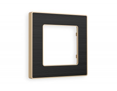 Рамка ALFA Arctic (Черный Стекло органическое/Шампань) 1-ая AF580541 Ambrella Volt Рамка ALFA Arctic (Черный Стекло органическое/Шампань) 1-ая AF580541 Ambrella Volt