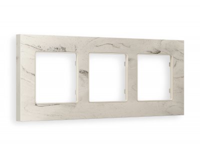 Рамка ALFA Grand (Серо-бежевый мрамор) 3-ая AF930603 Ambrella Volt Рамка ALFA Grand (Серо-бежевый мрамор) 3-ая AF930603 Ambrella Volt
