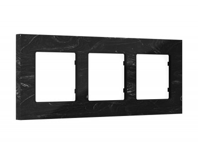 Рамка ALFA Grand (Черный мрамор) 3-ая AF930703 Ambrella Volt Рамка ALFA Grand (Черный мрамор) 3-ая AF930703 Ambrella Volt