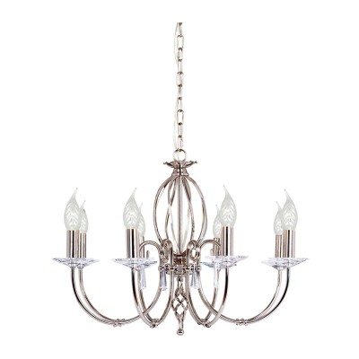 Люстра Natural concept AG8 POL NICKEL AEGEAN Люстра Natural concept AG8 POL NICKEL AEGEAN