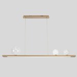 Светильник подвесной Crystal Lux AHORA SP1 L1200 BRASS