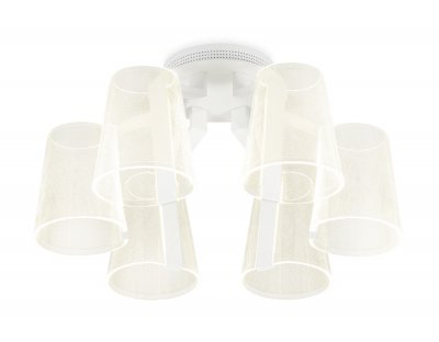 Люстра потолочная Ambrella AK4031/6 WH белый 96W D600*290 (ПДУ РАДИО 2.4) ACRYLICA Люстра потолочная Ambrella AK4031/6 WH белый 96W D600*290 (ПДУ РАДИО 2.4) ACRYLICA