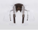 Люстра потолочная Ambrella AK4033/6 CF кофе 96W D600*290 (ПДУ РАДИО 2.4) ACRYLICA