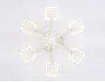 Люстра потолочная Ambrella AK4044/6 WH белый 96W D600*240 (ПДУ РАДИО 2.4) ACRYLICA